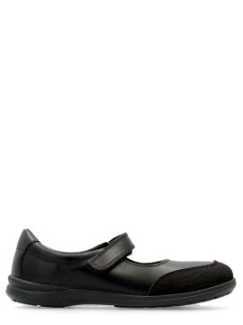 PEKES Zapato colegial lavable de niña JAV 7-2 NEGRO