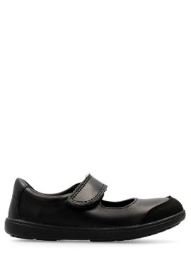 PEKES Zapato colegial lavable de niña JAV 6-4 NEGRO