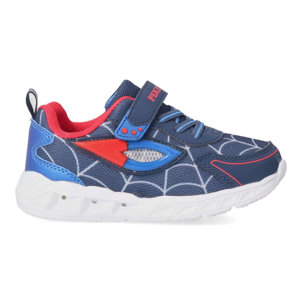 PEKES Zapatilla deportiva velcro luces