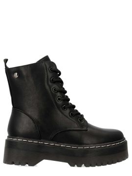 DANGELA Bota militar plataforma cordones