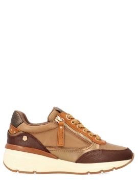 CARMELA Sneakers piel confort cremallera