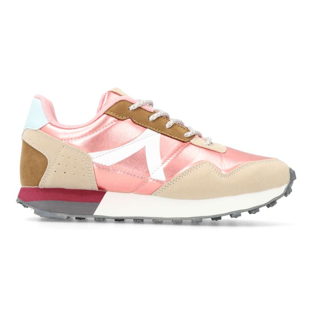 VVNN Sneakers casual rosa metalizada