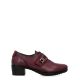 FLUCHOS Zapato vestir blucher velcro mujer