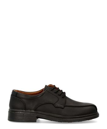 VVNN Zapato clásico bucher negro hombre