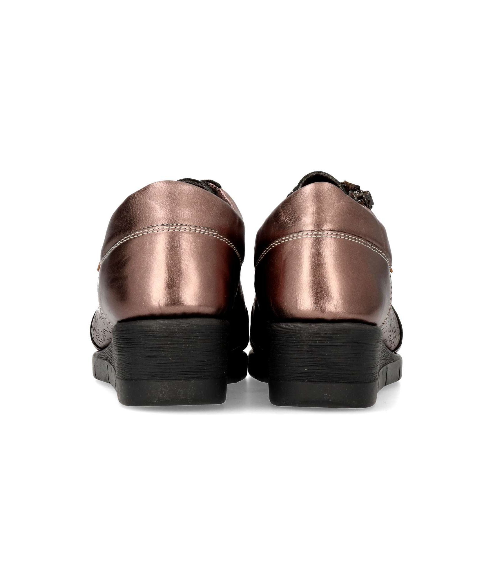 Zapatos Cómodos Mujer 24 Horas DEPORTIVO PIEL COMBINADO CREMALLERA