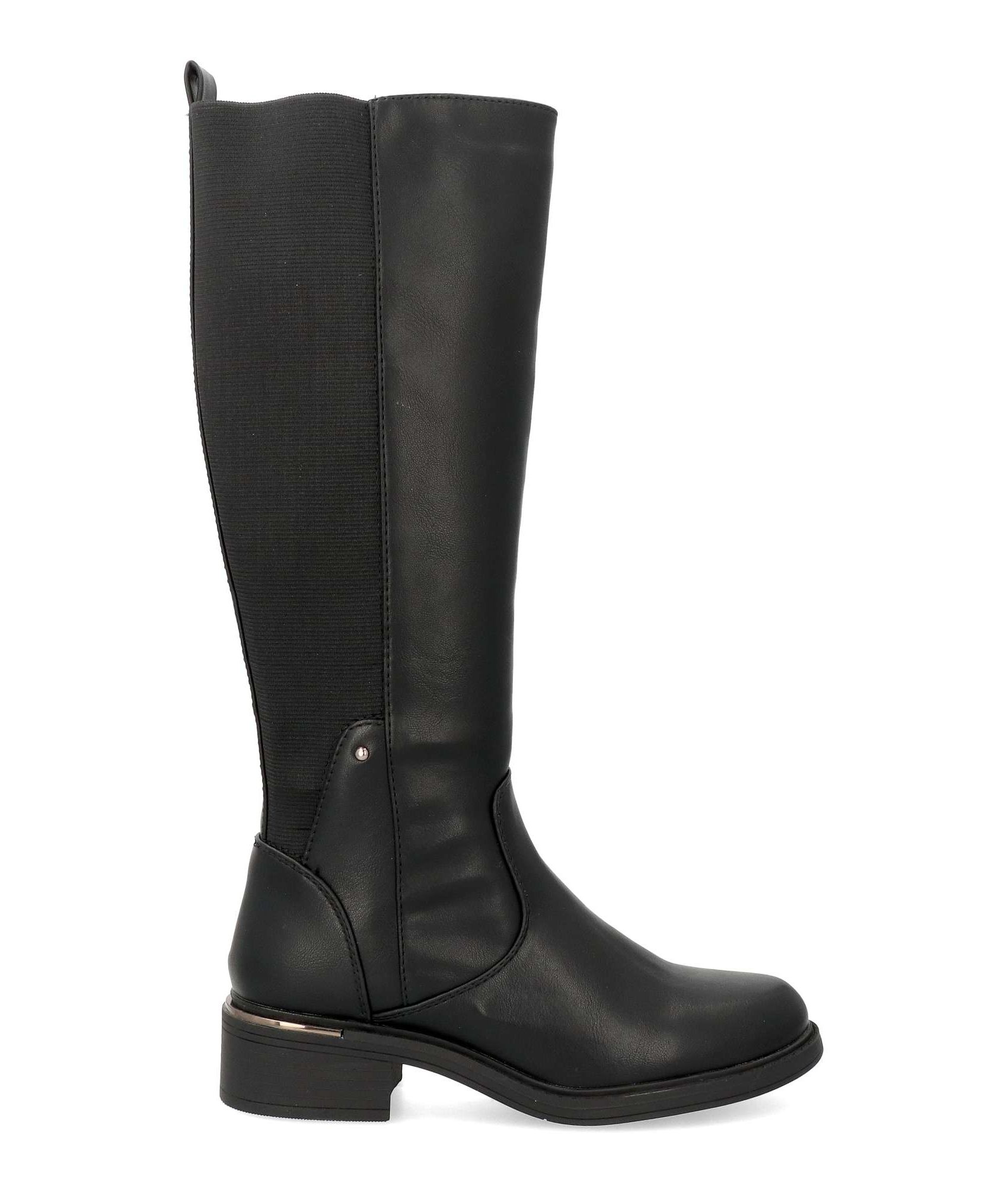 Caña Alta Botas Planas De CaÃ±a Ancha AMARPIES Bota Caña Alta