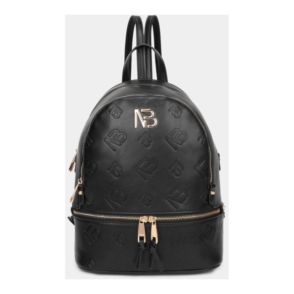 BINNARI Bolso mochila negra mujer Carmona