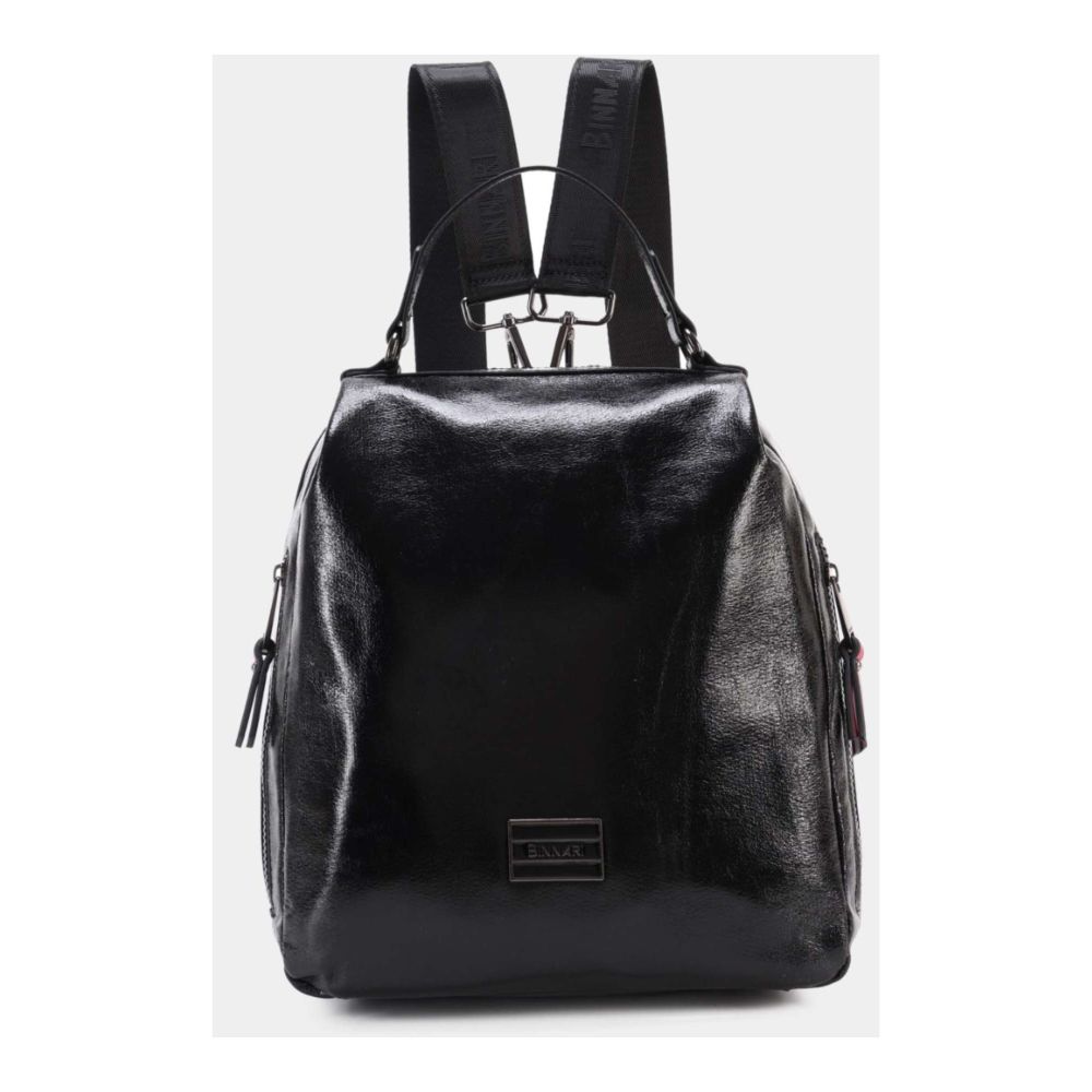 BINNARI Bolso mochila negra mujer Almería