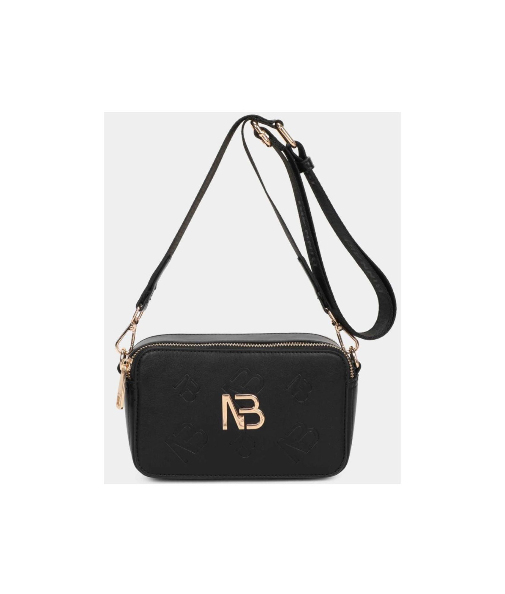 Bolso Bandolera Para Mujer DON ALGODON Bari De Nylon Con Frase De Good Vibes 5405