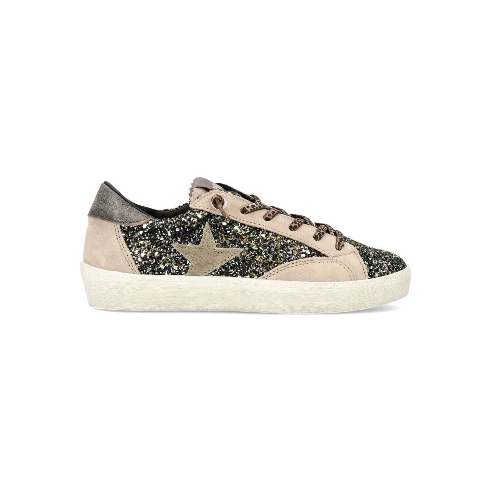 CETTI Sneakers deportivo casual glitter