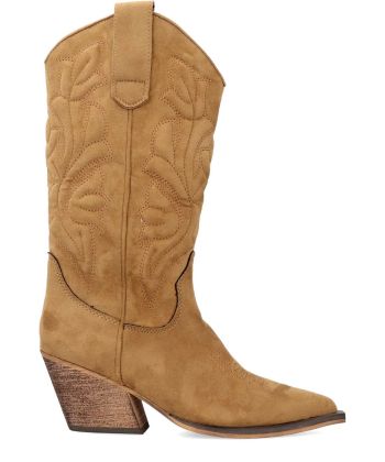 VANESSA Botas cowboy bordado mujer