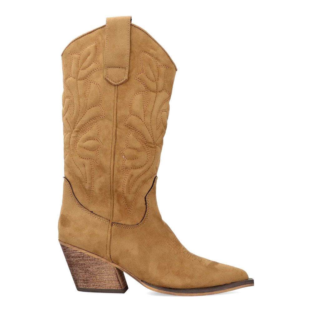 VANESSA Botas cowboy bordado mujer