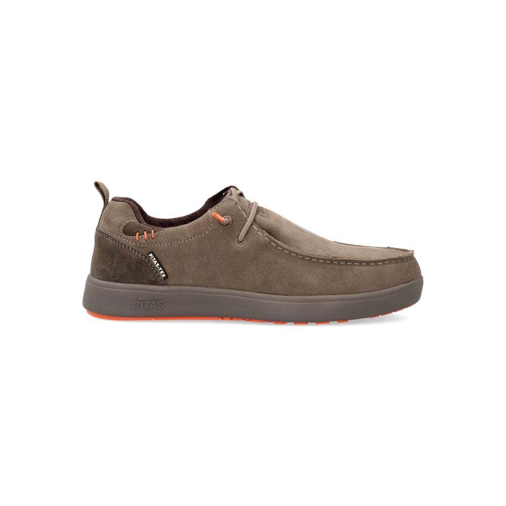 WALK IN PITAS Zapato wallabee piel serraje