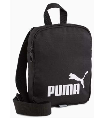 PUMA Mochila bandolera negra Phase