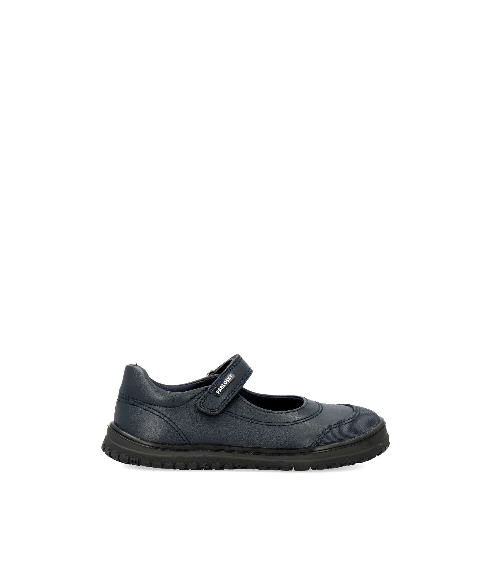 Pablosky Mädchen Oxford-Schuhe – Aus Echtem Leder, Mit Rutschfester Gummisohle, Modell 347859