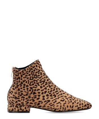 BUONAROTTI Botines confort mujer print leopardo