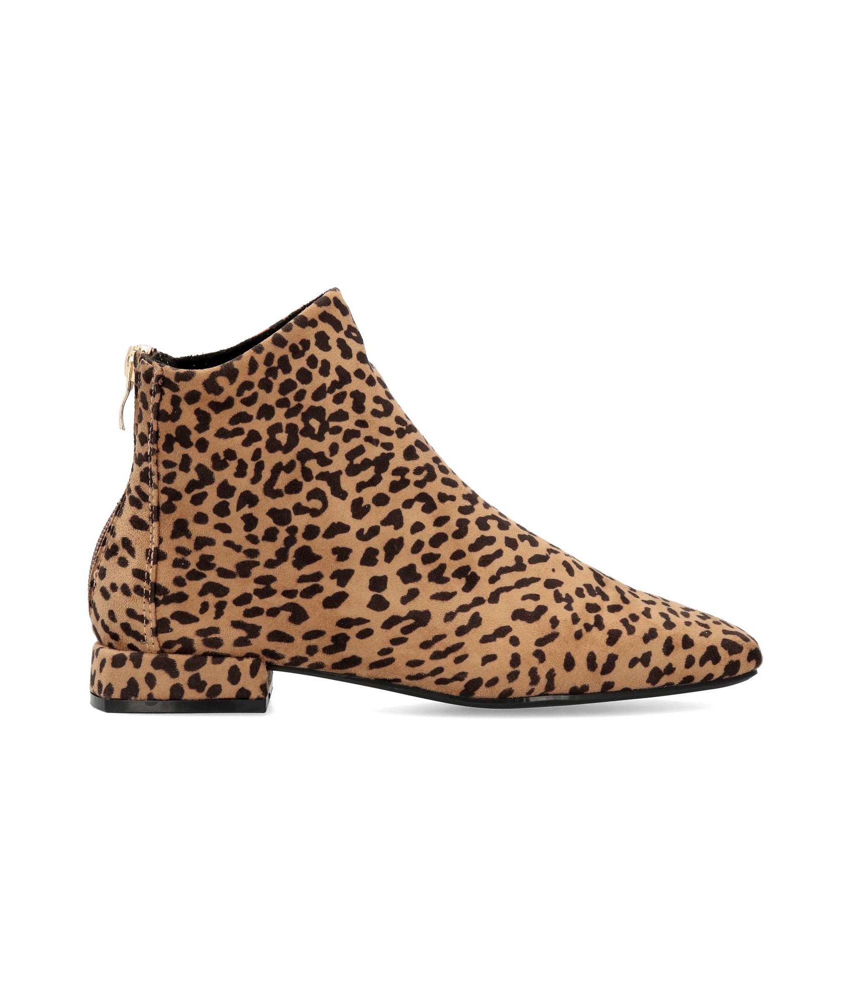 Tacón Botines Zara Leopardo Animal Print Botines Tacon Leopardo