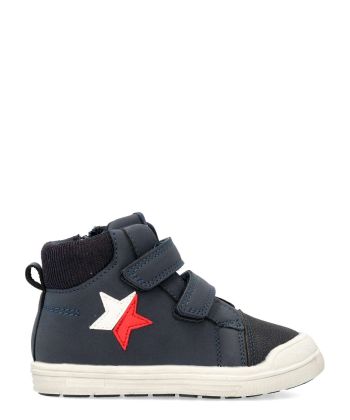 PEKES Botín casual sport velcro niño