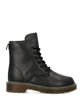 VVNN Botines tipo militar mujer