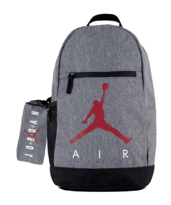 JORDAN Mochila Jordan gris Jan Air School