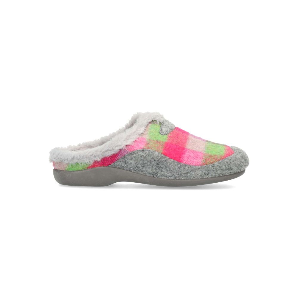 GARZON Zapatilla de casa abrigada confort mujer