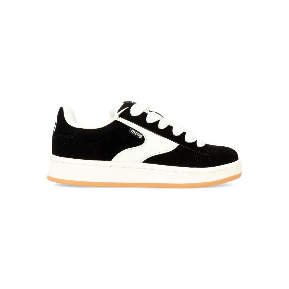 MTNG Sneakers casual negro acolchado vegano