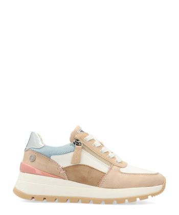 REFRESH Sneakers casual vegano cremallera mujer