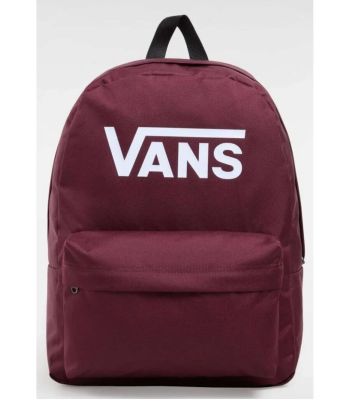 VANS Mochila Old Skool Print burdeos