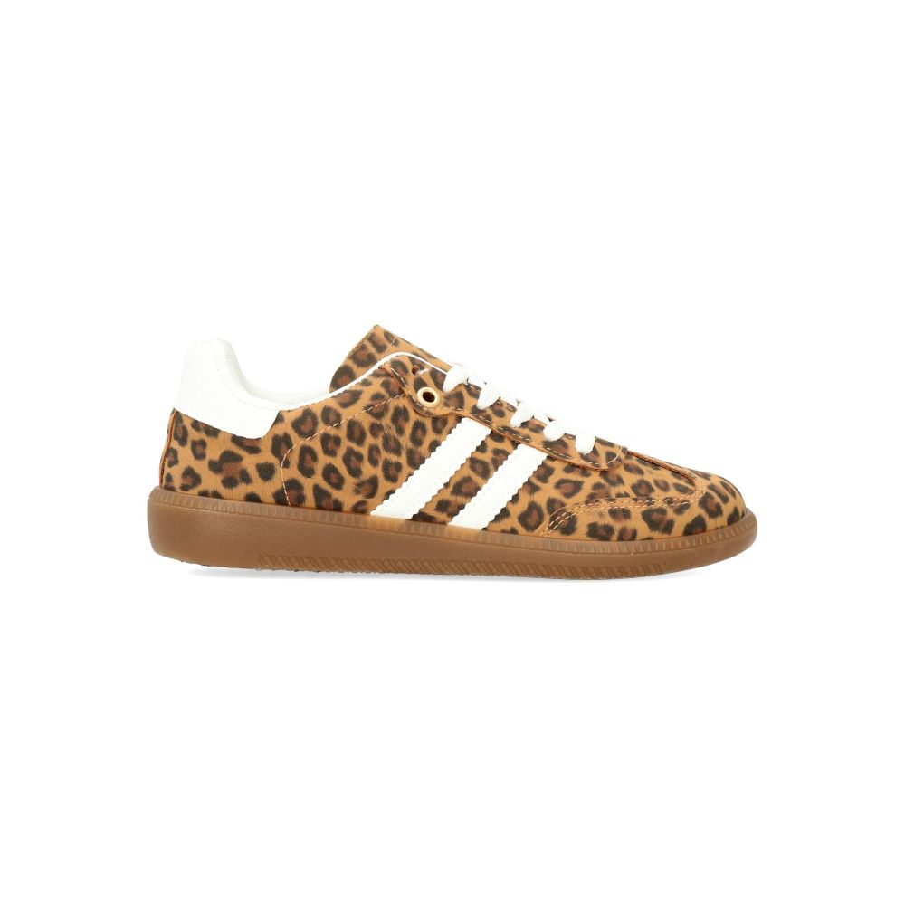 VVNN Tenis deportivo casual print leopardo