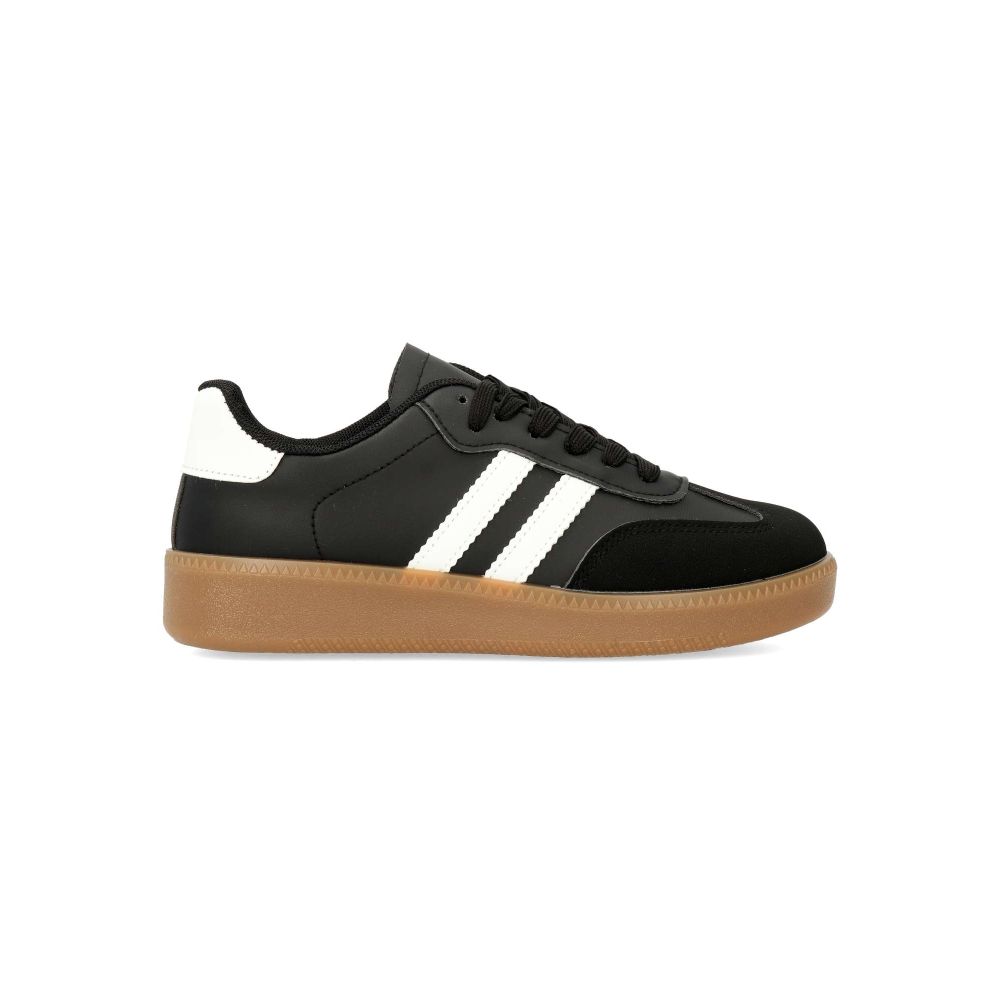 VVNN Zapatilla deportiva casual negra