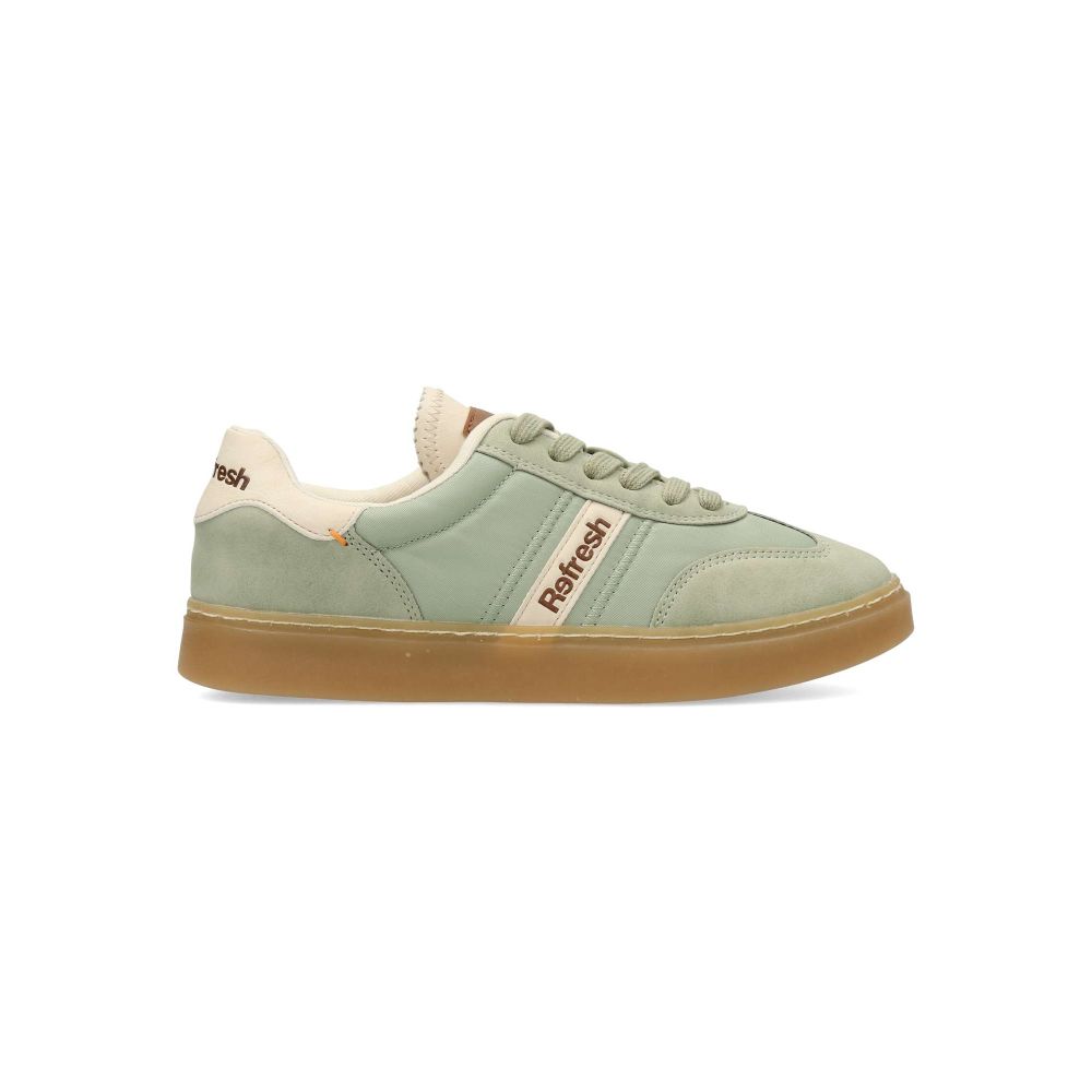 REFRESH Sneakers casual sport suela caramelo