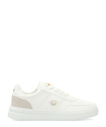 SPAGNOLO Zapatilla urbana casual blanca hombre