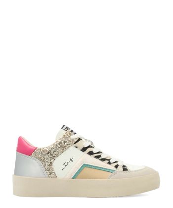 MTNG Sneakers casual glitter animal print