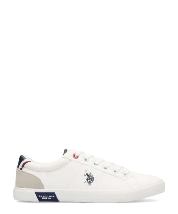 POLO Zapatilla casual blanca clásica hombre