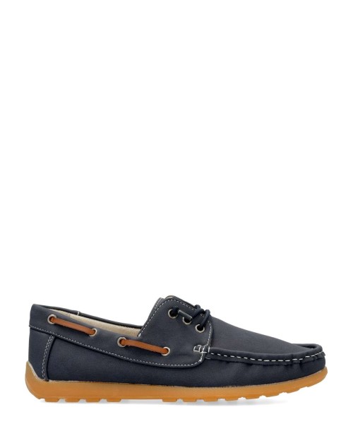 VVNN Zapato náutico de vestir hombre