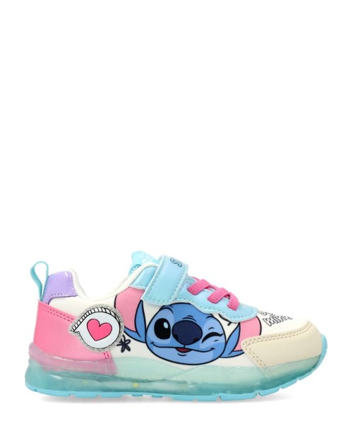 CERDA Zapatilla deportiva casual luces Stitch niña