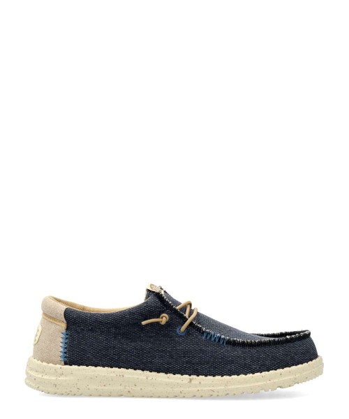 DUDE Zapatilla wallabee confort textil hombre