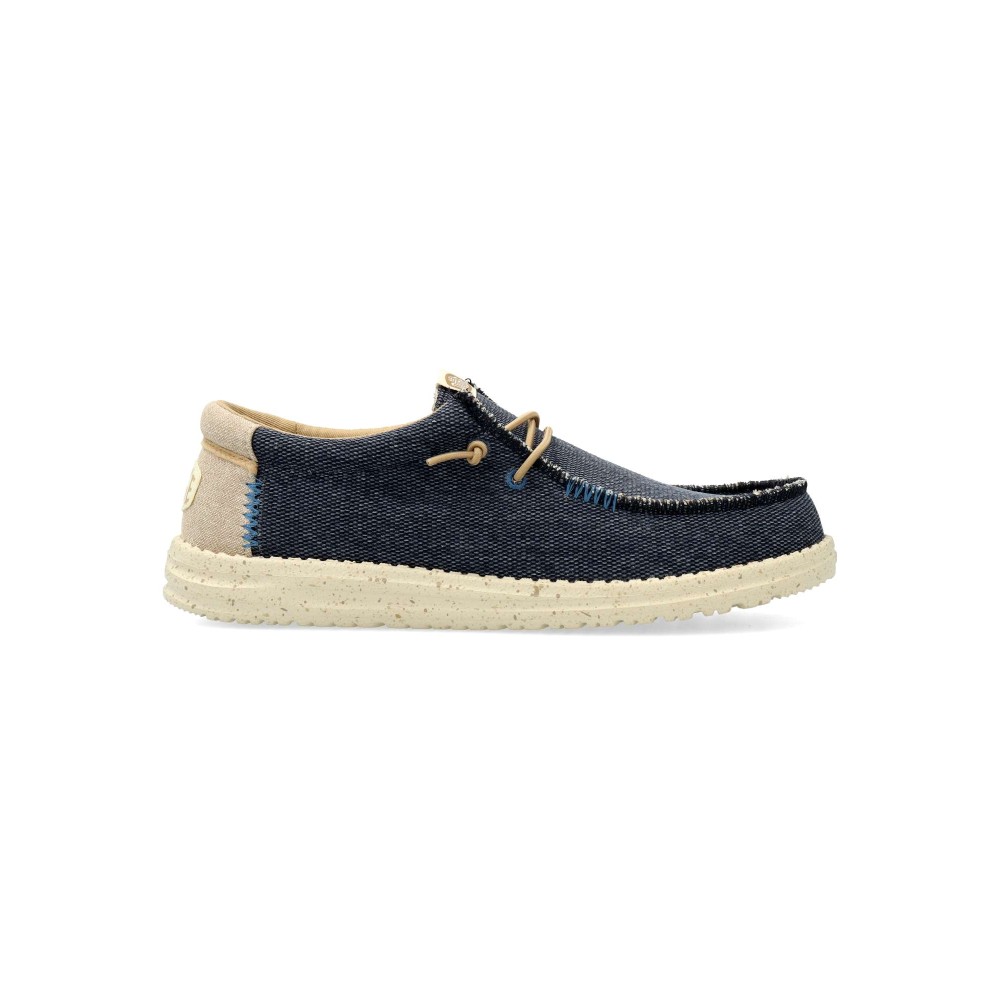 HEY DUDE Zapatilla wallabee confort textil hombre