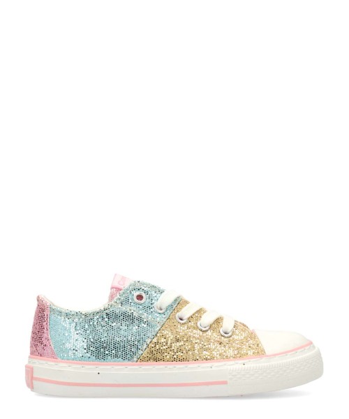 CONGUITOS Zapatillas bajas Glitter Patchwork