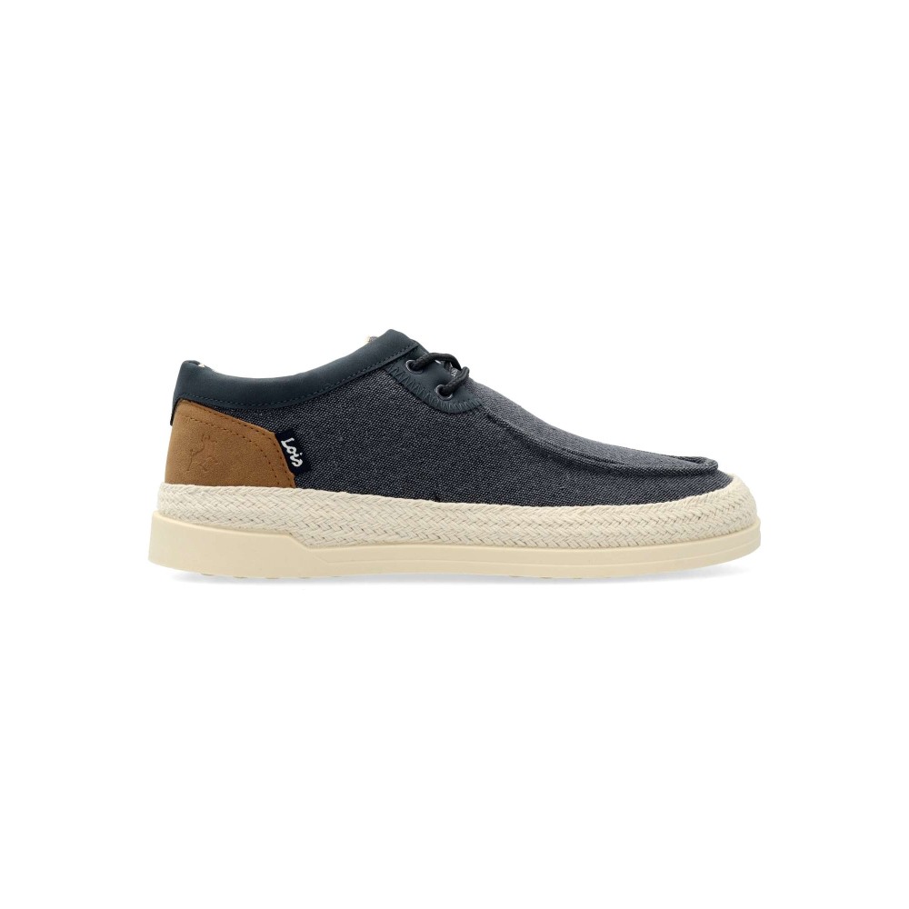 LOIS Zapato wallabee lona confort hombre