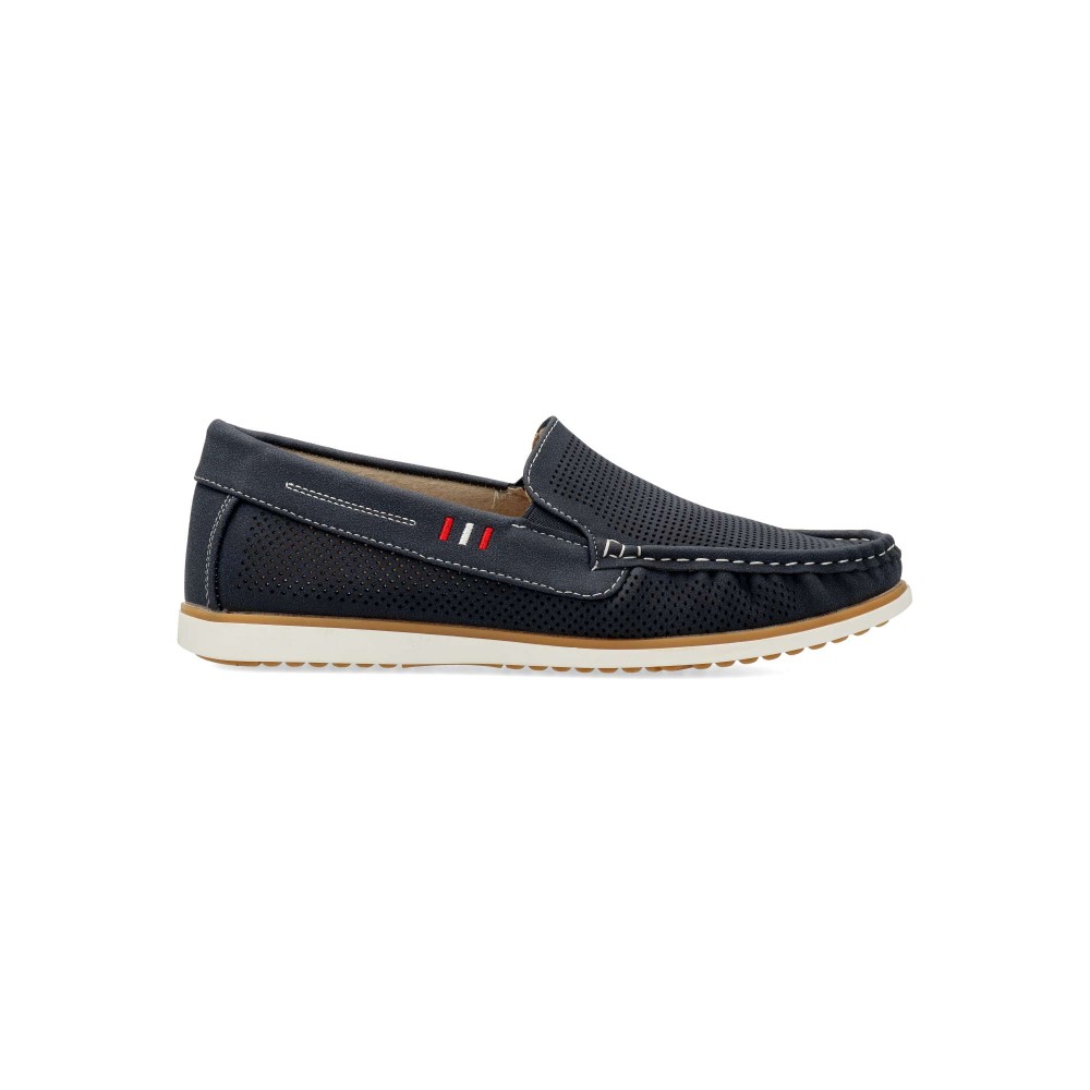 VVNN Zapato mocasín calado hombre