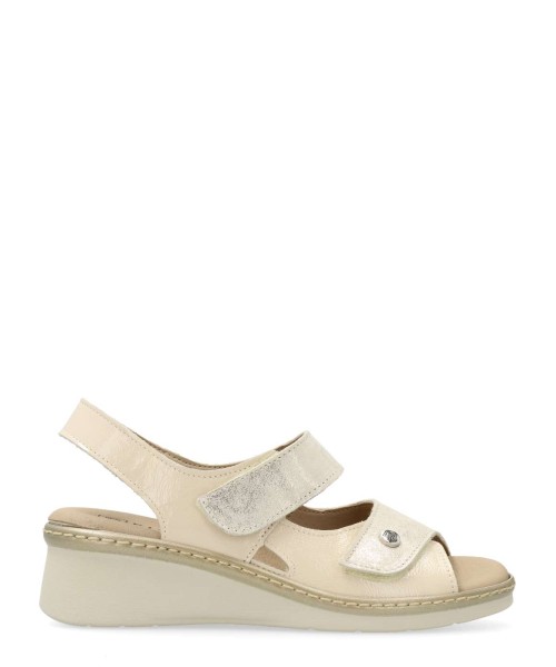 PITILLOS Sandalia piel confort cuña mujer  IGUAL AÑO PASADO