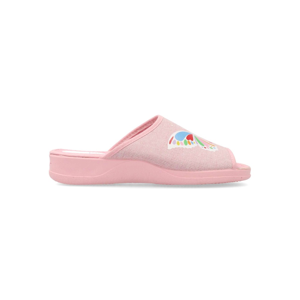 VANESSA Zapatilla de casa confort mujer mariposa