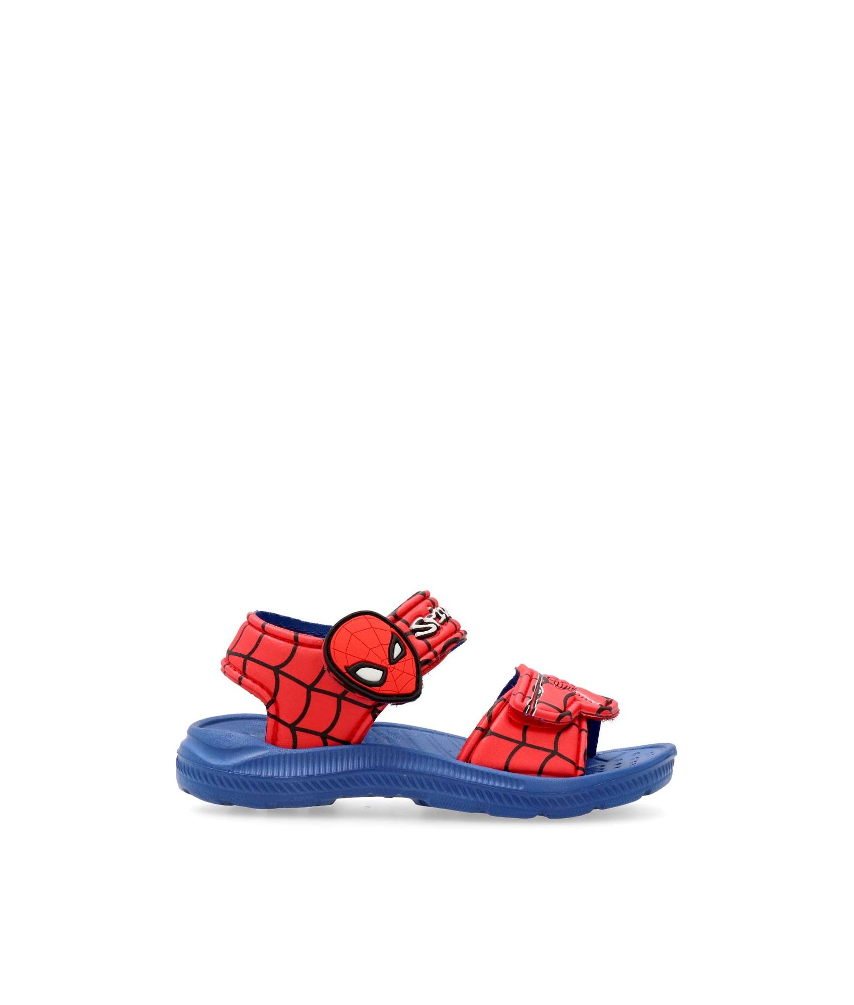 CERDÁ LIFE'S LITTLE MOMENTS Sandalias Infantiles de Spiderman - Talla 24 - Elaboradas con Poliéster - Suela de Goma EVA - Sandalias Niños - Estampado de Arañas - Producto Original Diseñado en España