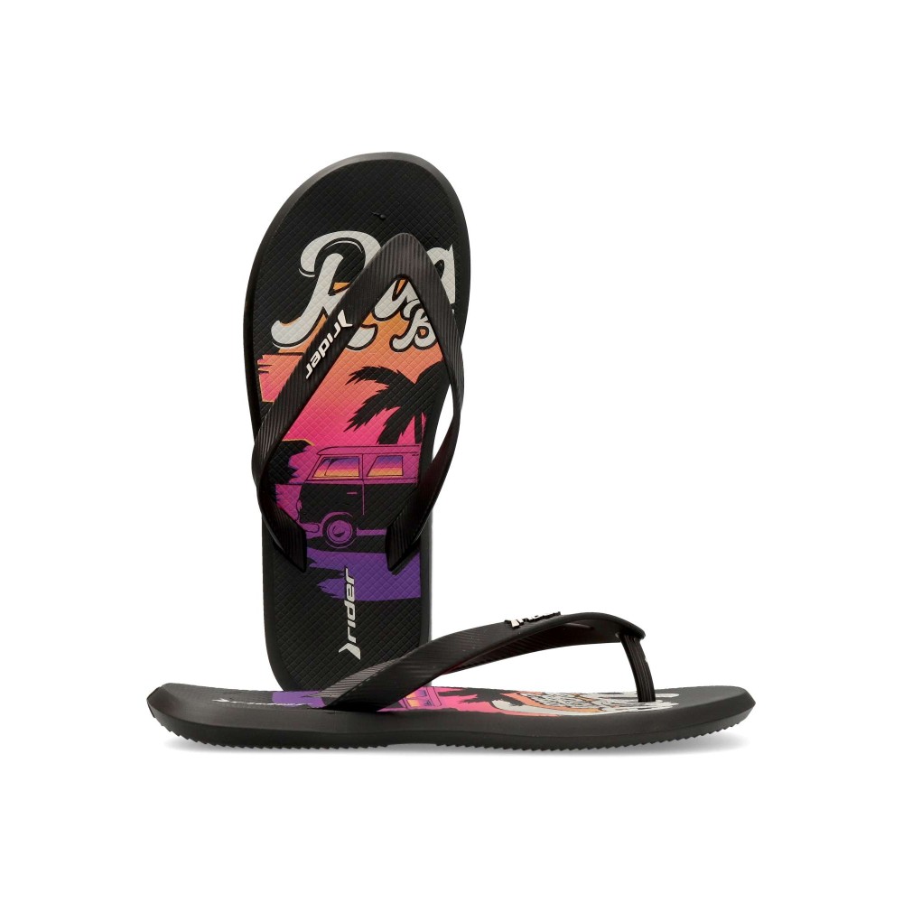 RIDER Chancla de playa estampada Energy VII