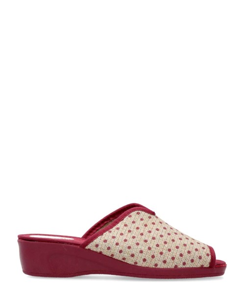 VANESSA Zapatilla de casa confort cuña mujer