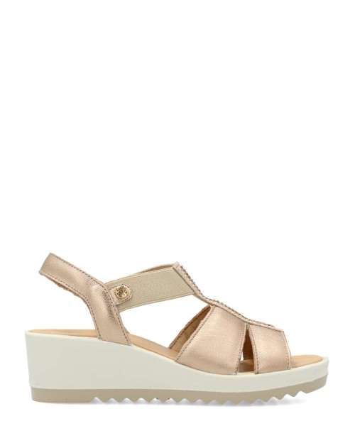 IMAC Sandalia confort elásticos cuña mujer