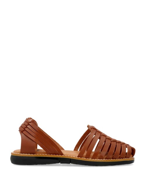 VANESSA Sandalia vaquetilla piel confort