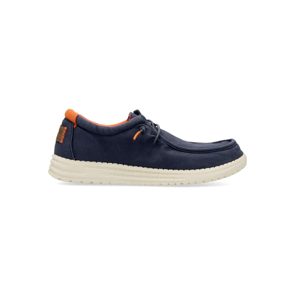 REFRESH Mocasín wallabee cordón elástico