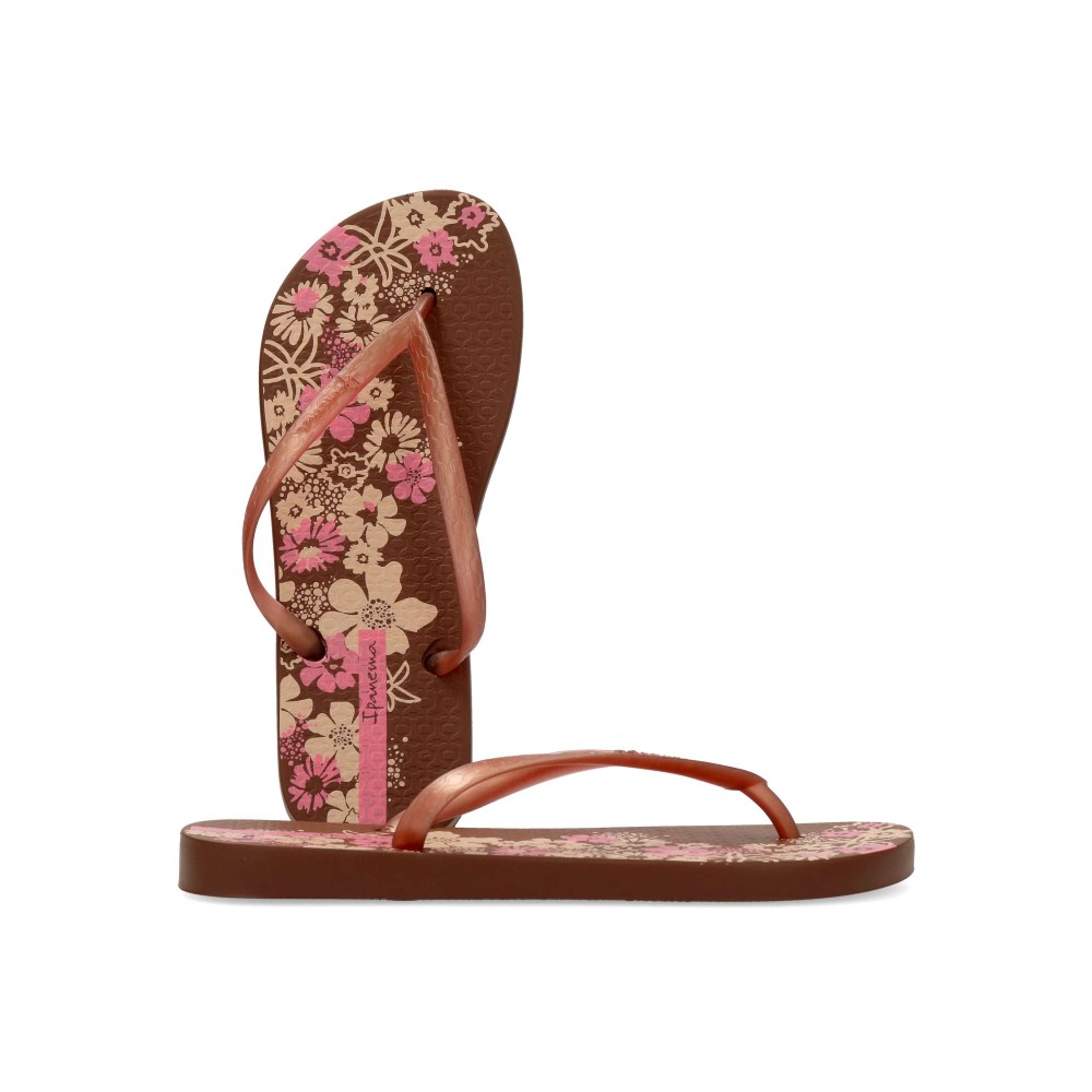 IPANEMA Chancla de playa estampado flores mujer